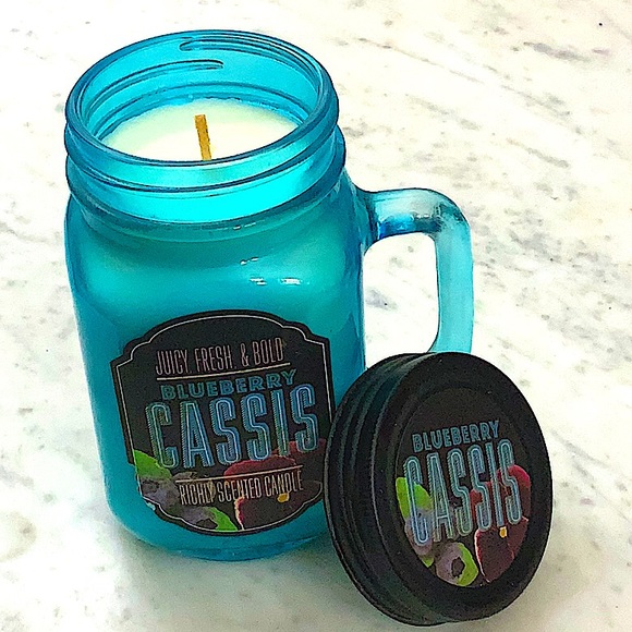 DW HOME CANDLE BLUEBERRY CASSIS RICHLY SCENTED NEW 13 Oz - Picture 2 of 4